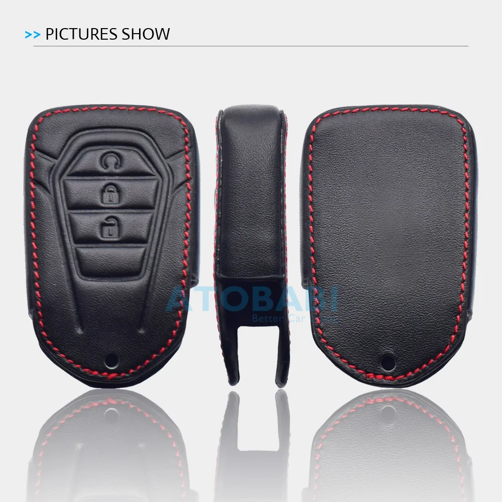 Кожаный чехол для автомобильного ключа с дистанционным управлением защитный Isuzu