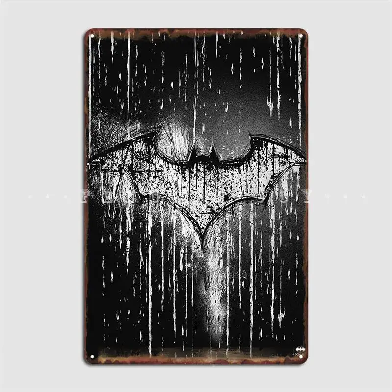 Резной Металлический Знак летучая мышь украшение для гостиной клуба