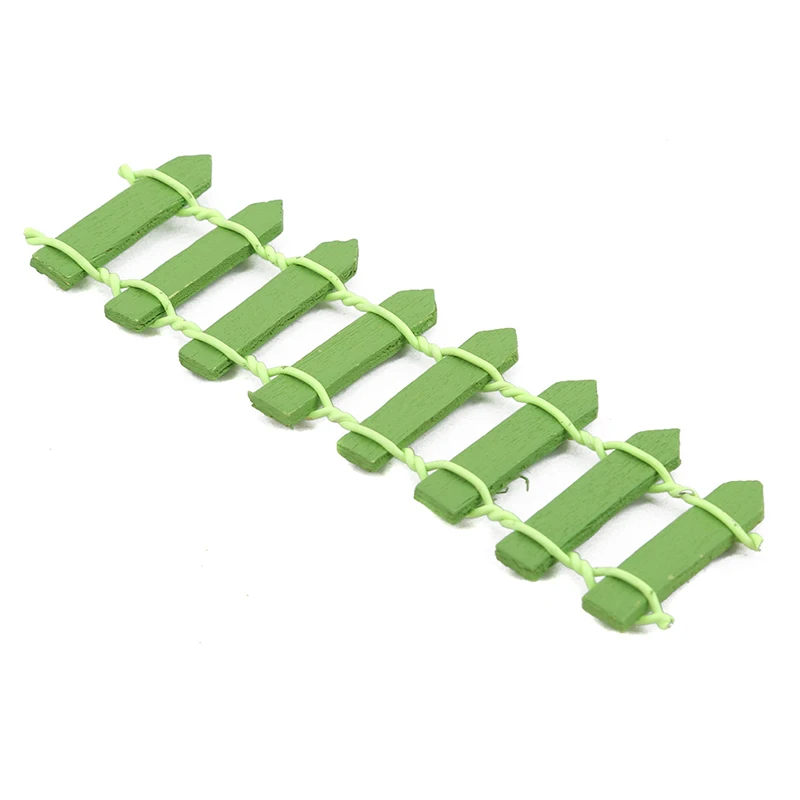 Миниатюрный забор для украшения сада DIY сказочный набор декоративный деревянный