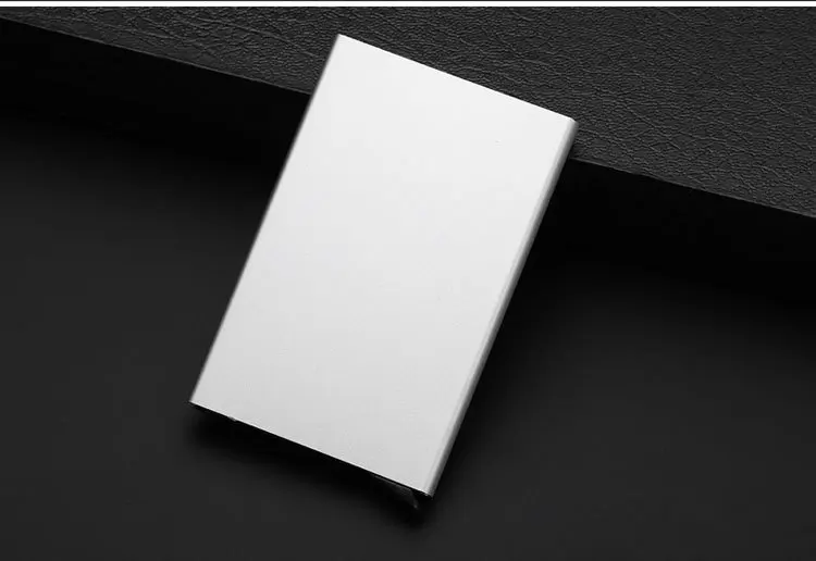 KUDIAN BEAR RFID защита кредитный держатель для карт алюминиевый брендовый чехол для визиток антимагнитный металлический кошелек держатель BIH119 PM49