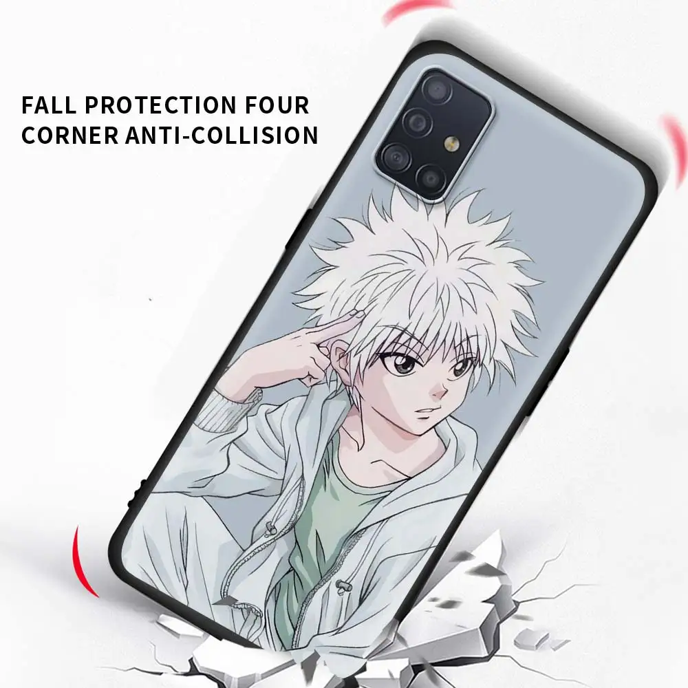 

Anime Hunter X Hunter Phone Case for Samsung Galaxy A51 A71 A01 A11 A21 A21s A31 A41 A42 5G A50 A10 A20e Back Cover Soft Coque