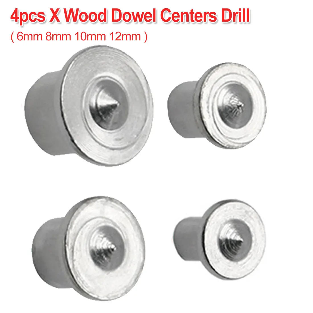 

4pcs 6mm 8mm 10mm 12mm Center Dowel Tenon A3 Material Point Set Tool Joint Alignment Pin Dowelling Hole Wood Timber Marker