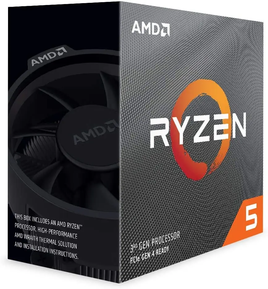 Процессор AMD Ryzen RYZEN5 R5 3600 в коробке для настольного компьютера ASUS PRIME B450M-A
