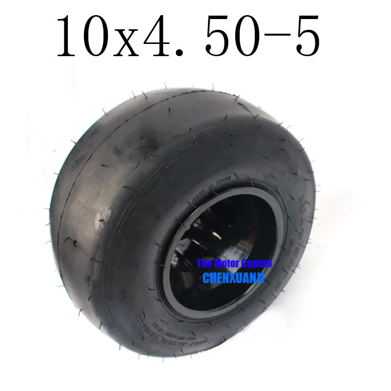 Новые высокопроизводительные 10x4. 50-5 шины с концентратором подходят для Kart Drift велосипедные колеса задние колеса пляжные автомобильные аксессуары ATV Quad запасные части