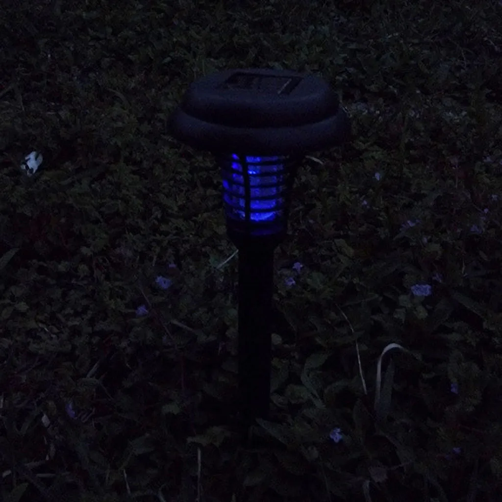 

House Garden Lamp Solar Powered LED Light Mosquito Pest Bug Zapper Insect Lamp Garden 4PCS Anti-mosquito Light-L05