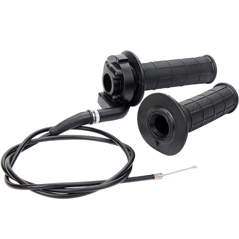 

Motorcycle Grips 7/8" 22mm Hand Grip With Throttle With Twist Cable For ATV Quad
