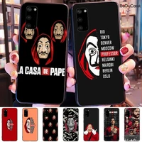 chenel spain tv paper house phone case for samsung galaxy s10 s10e lite s6 s7 s8plus s9plus s5 s20