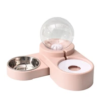 new bubble pet bowls cat food automatic feeder 1 8l fountain for water drinking single large bowl dog kitten feeding container