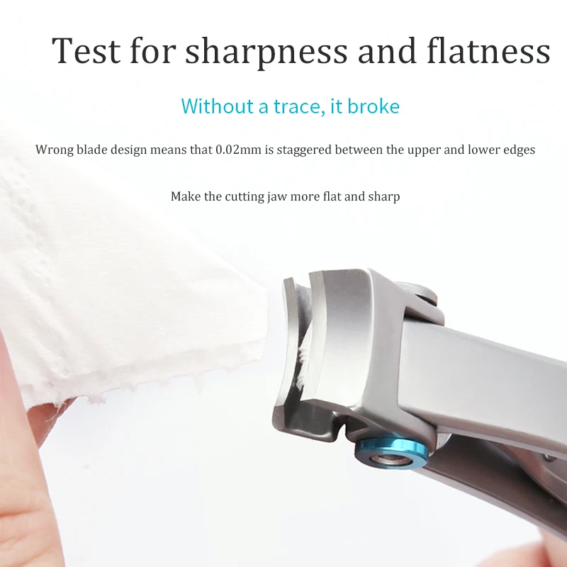 Набор ножей для ногтей большие ножницы одиночные кусачки из нержавеющей стали