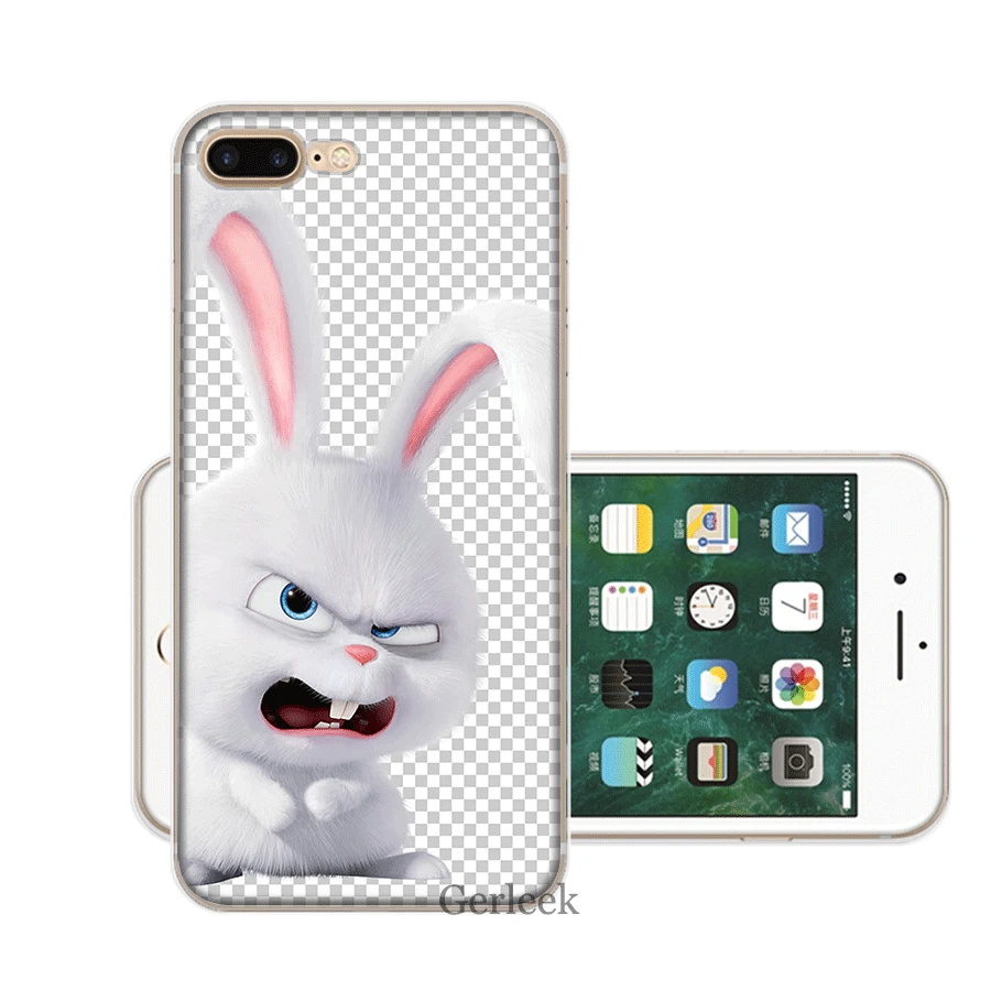 9 Чехол для мобильного телефона из ТПУ для iPhone 11 Pro XR X XS Max iPhone 7 8 6 6S Plus 5 5S SE, чехол с милым кроликом - Цвет: 9