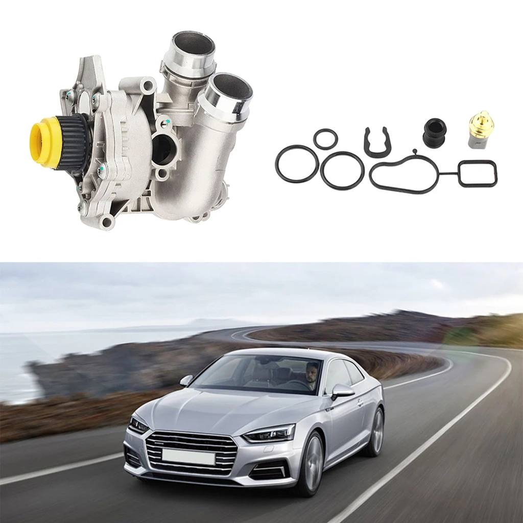 Водяной помпы из алюминия сборка для Audi A3 A4 A5 2.0L 06H121026AM 06H121026DD |