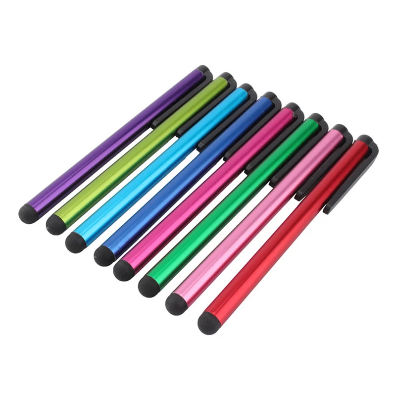 

5PC Capacitive Touch Screen Stylus Pen for iPhone 5 4s iPad 3/2 iPod Touch Suit for Universal Smart Phone Tablet PC Screen Pens