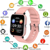 2021 new bluetooth call smart watch women men full touch fitness tracker blood pressure smart clock ladies smartwatch womenbox