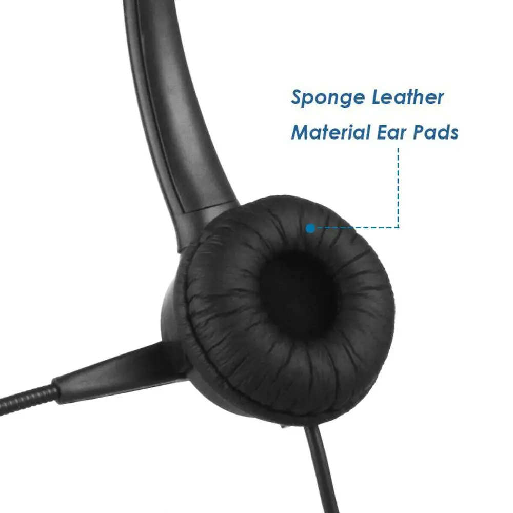 USB-микрофон с шумоподавлением одиночная гарнитура микрофоны наушники для