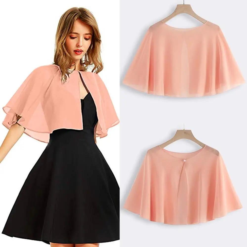 Женская блузка шифоновая шаль палантины для вечернего платья свадебная накидка