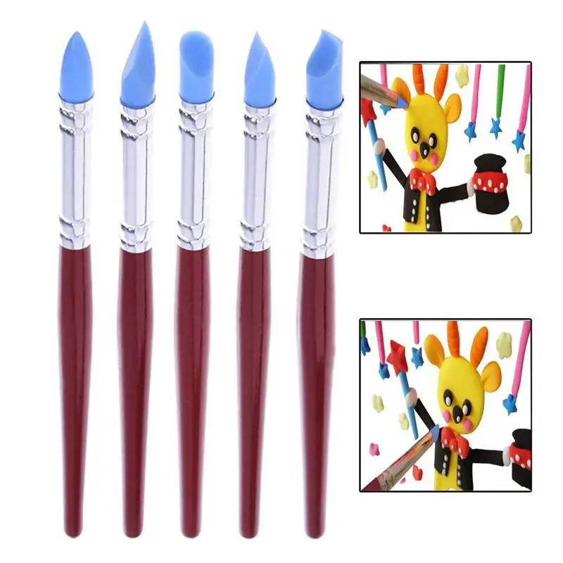 25Pcs Clay Tools Modeling Sculpting Sculpture For Pottery Fondant Cake Decorating | Игрушки и хобби