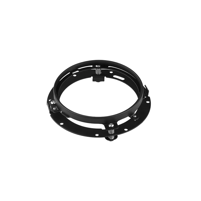 7inch-ZJ-B-1PCS Со светом автомобиля светодиодный 7 дюймов круглый фар 75 Вт 35 Вт DRL Hi/короче спереди и длиннее сзади) для Jeep Wrangler Hummer Lada Niva 4x4 Автомобильный светодиодный дальнего света 12V 24V - Цвет: 7inch-ZJ-B-1PCS
