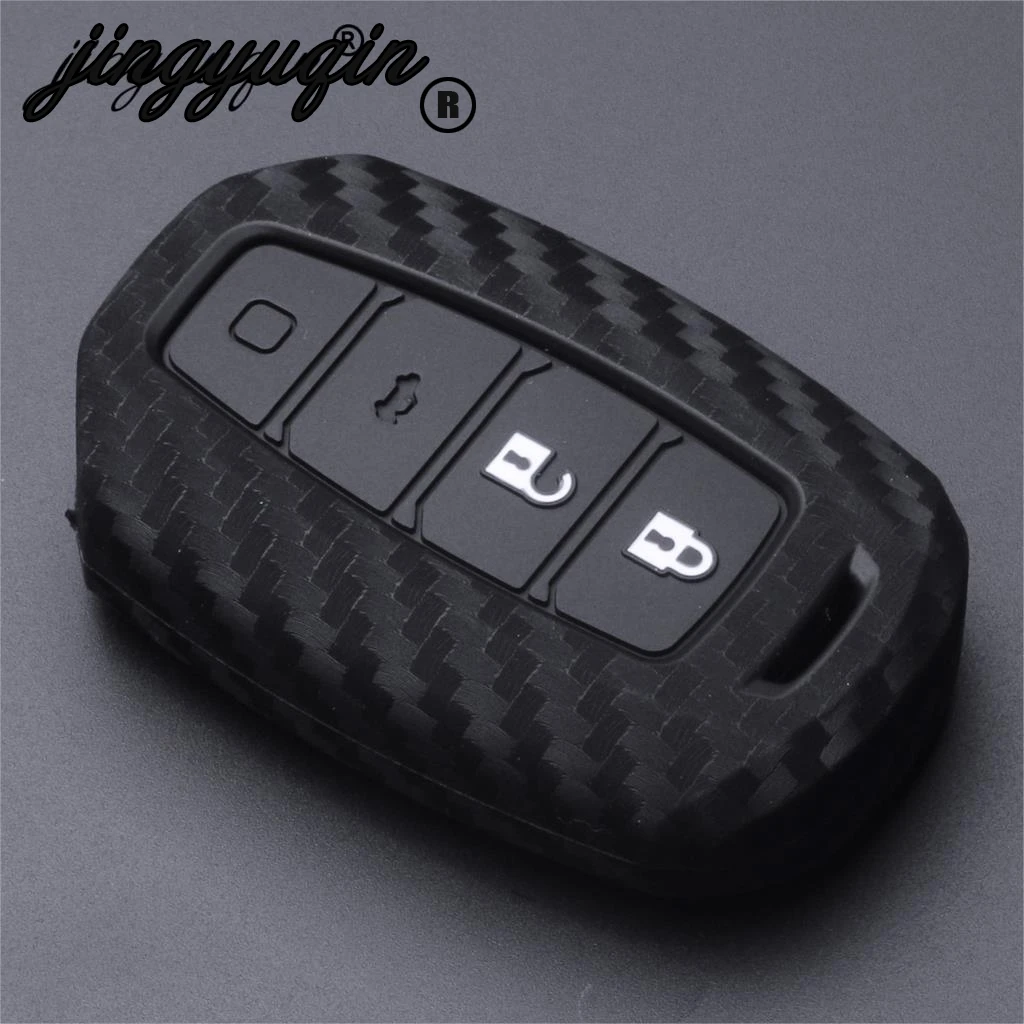 Jingyuqin для Hyundai Palisade greatazera Elantra GT Kona Santa Fe Smart чехол дистанционного брелока 3/4