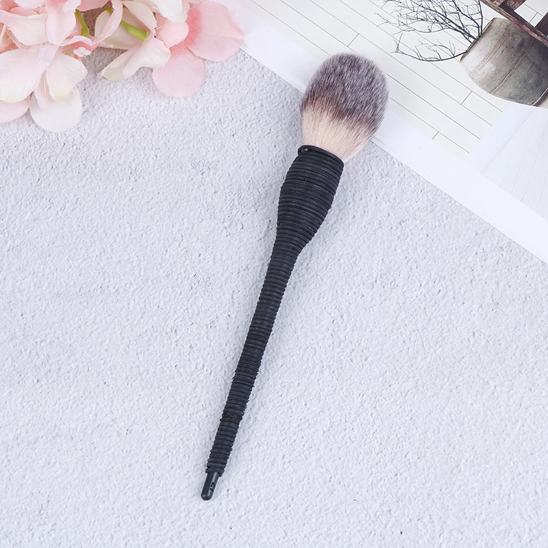 1 шт. Новые Косметические румяна Белый/Черный Ротанг козья шерсть макияж кисти