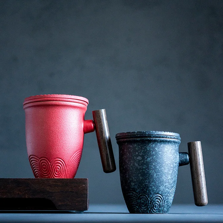 Классическая керамическая креативная простая кружка фарфоровая современный