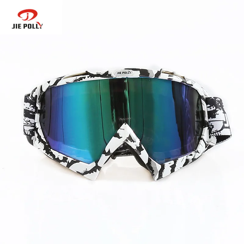 Лыжные очки, очки для катания на лыжах, сноуборде, Gafas Sports UV40, солнцезащитные очки для мужчин и женщин, многоцветные линзы для катания на коньках, анти-ветер - Цвет: W08