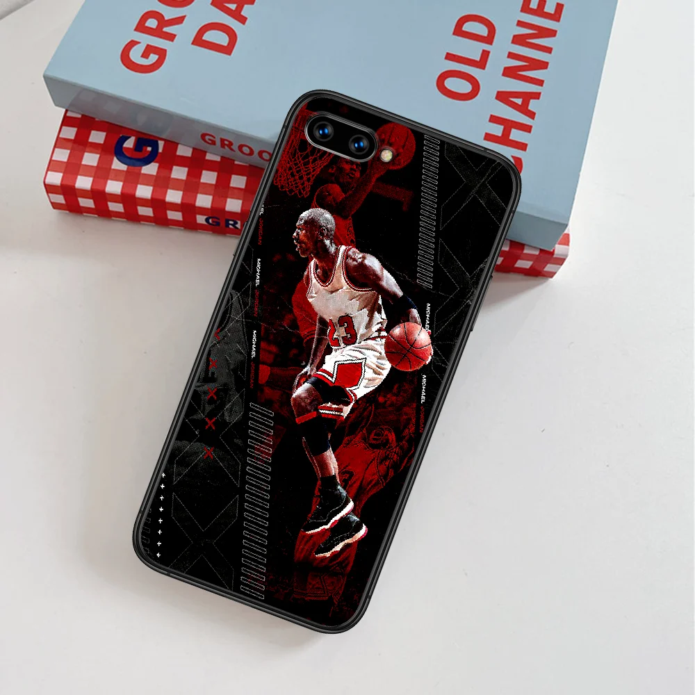 

Michael Jordan Basketball 23 Phone Case For Huawei Honor 6A 7A 7C 8 8A 8X 9 9X 10 10i 20 Lite Pro Play black Funda Luxury Back