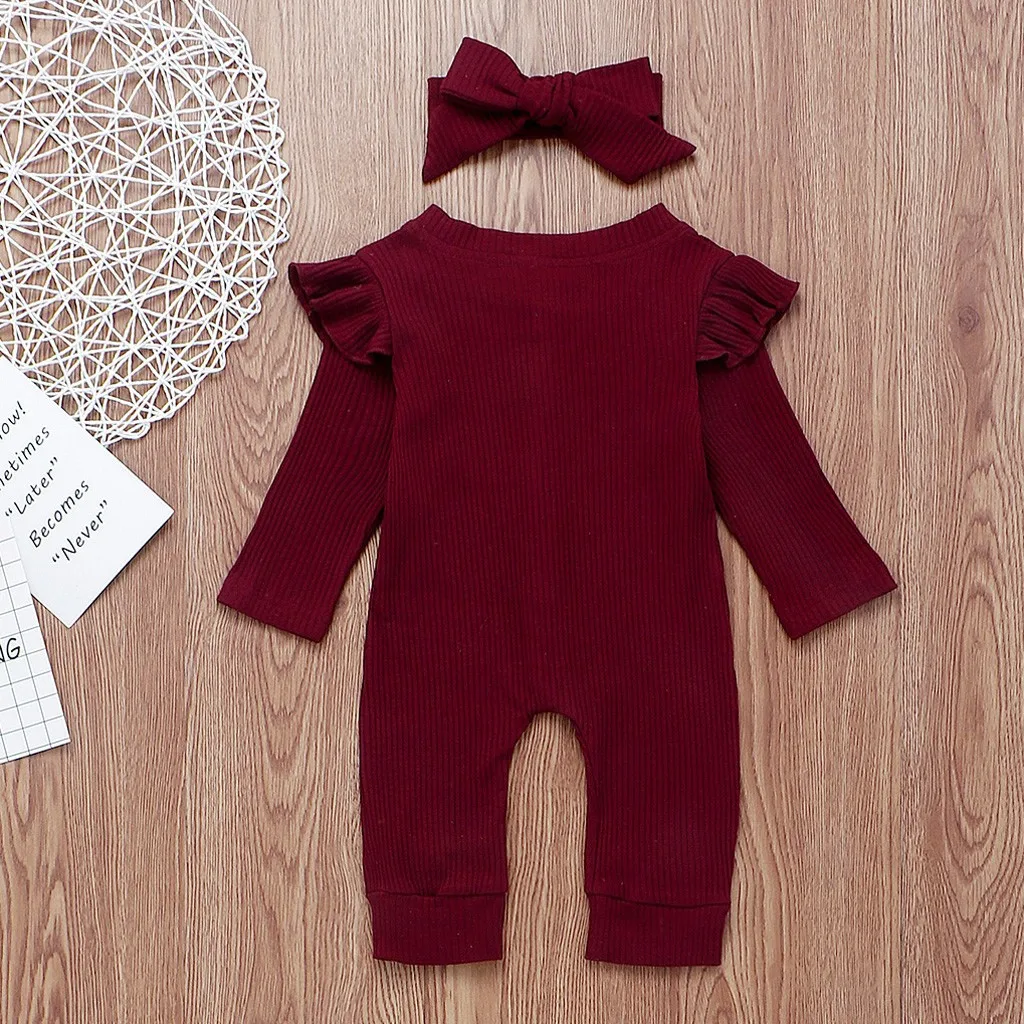 2 предмета зимняя одежда для новорожденных мальчиков и девочек однотонный