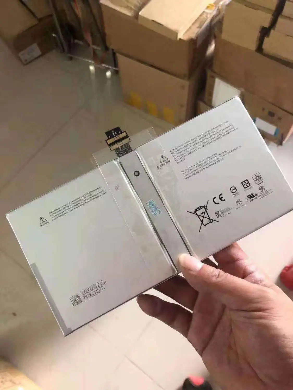 Оригинальный аккумулятор для ноутбука DYNR01 G3HTA027H P21GU9 MICROSOFT Surface Pro 4 1724 7 5 V 38.2WH |