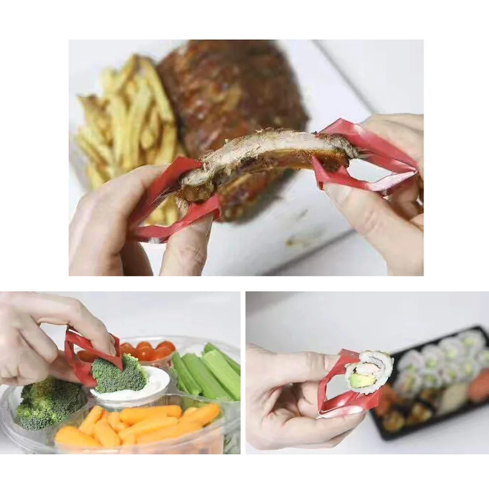 6 шт. щипцы для пищевых продуктов |