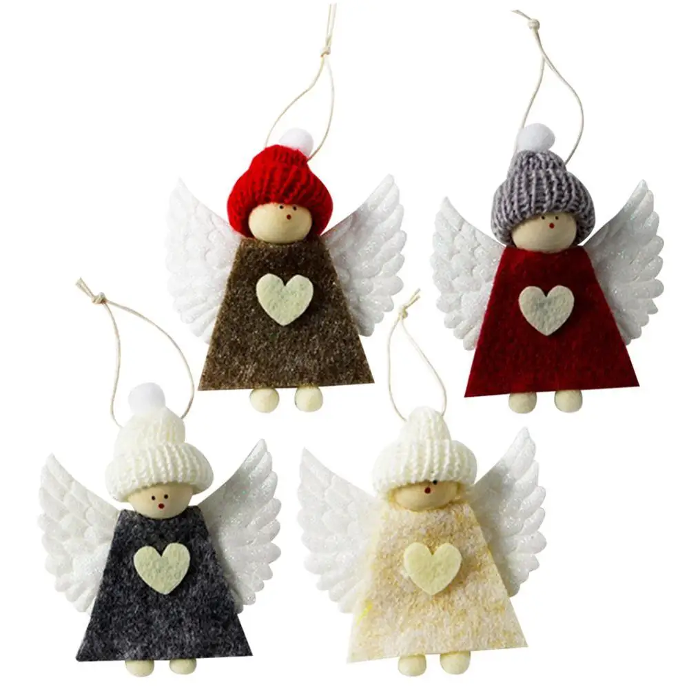 Рождественская елка Ангел Кукла плюшевая игрушка милый ангел кукла плюшевый