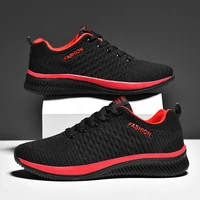 hot sale large size 47 48 black red cheap running shoes men women breathable ultra light sport sneakers gym shoes free shipping