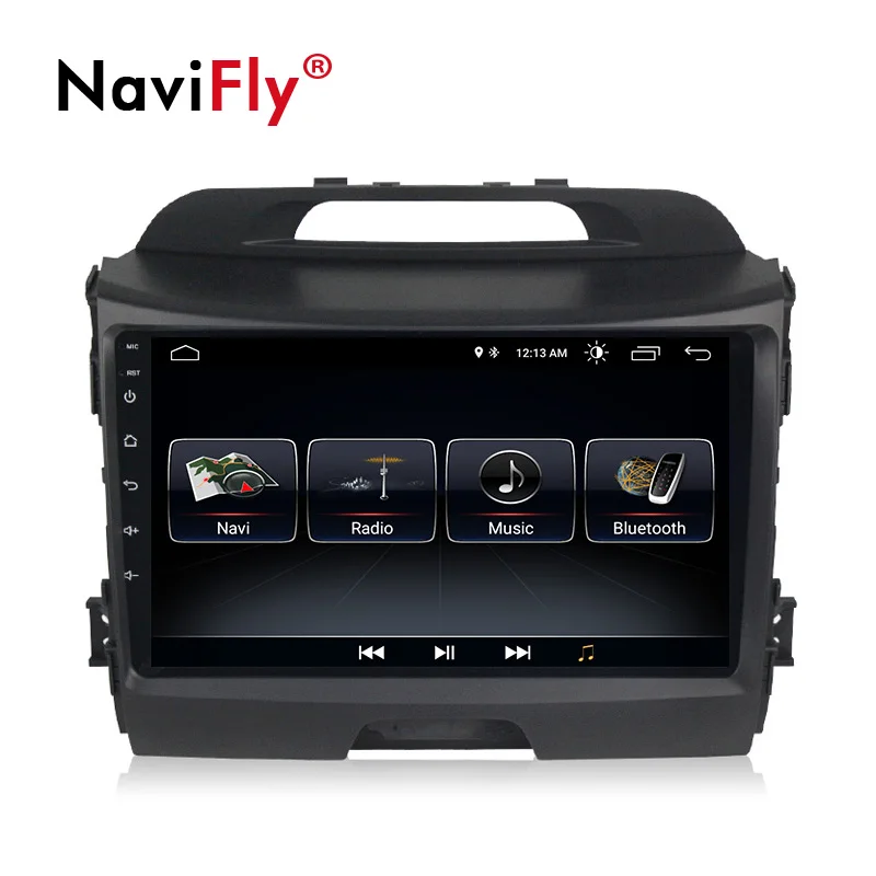 Android8.1 четырехъядерный автомобильный DVD для KIA sportage 2011 2012 2013 2014 2015 ПК головное