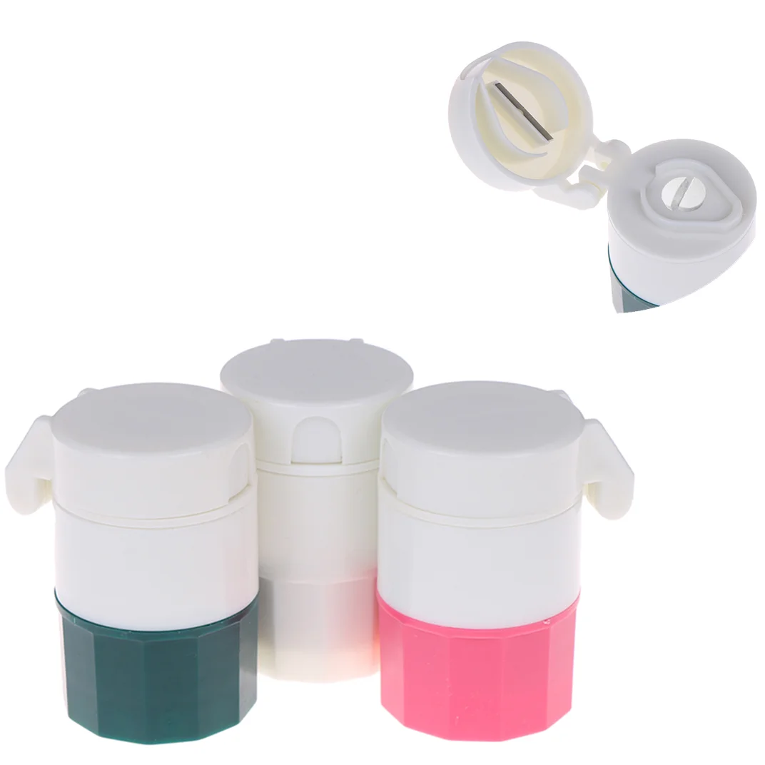 Портативный 4 в 1 слойный порошковый таблеточный измельчитель резак для таблеток