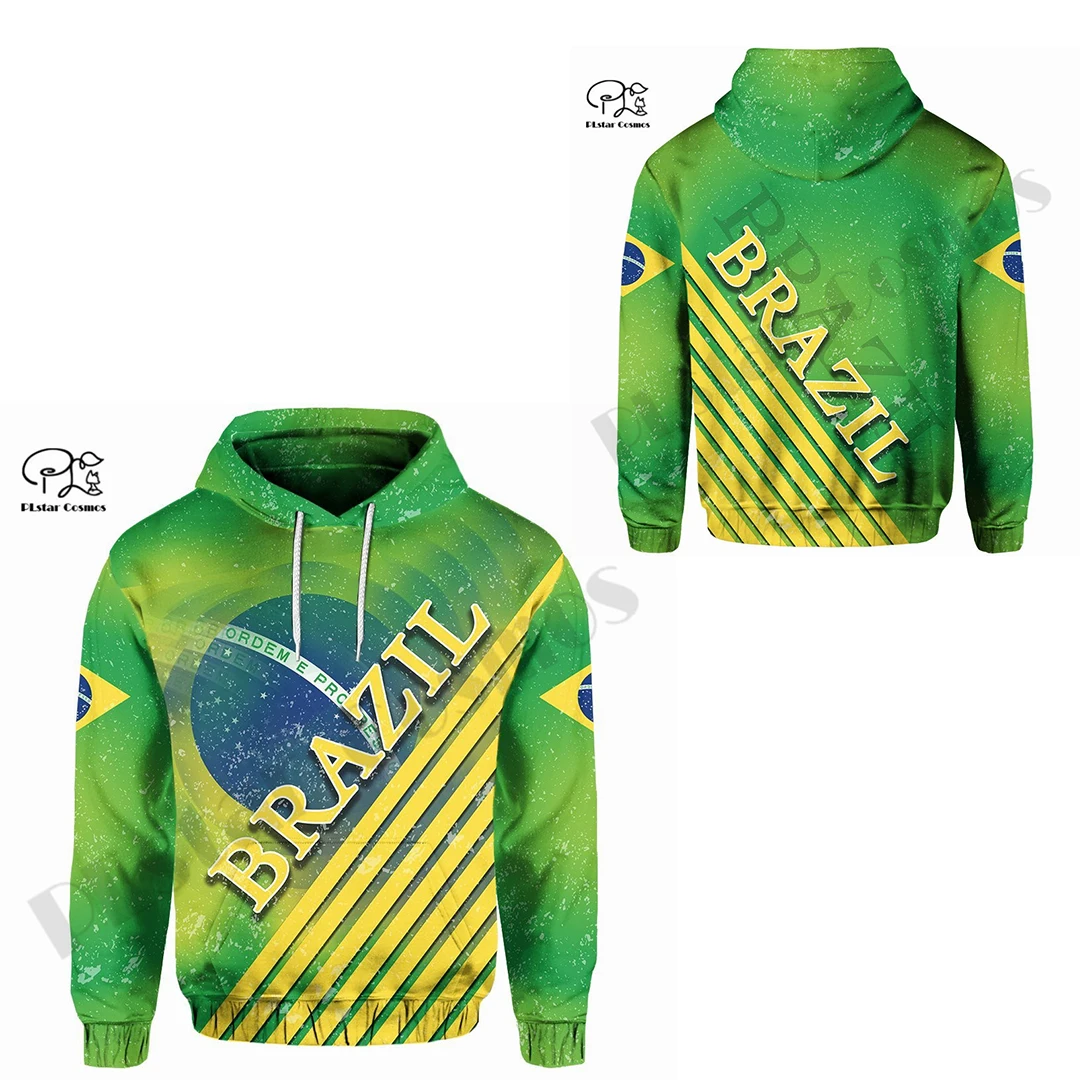 PLstar Cosmos 3DPrint новейший Флаг Бразилии уникальные мужские/женские - Цена: 1996.8