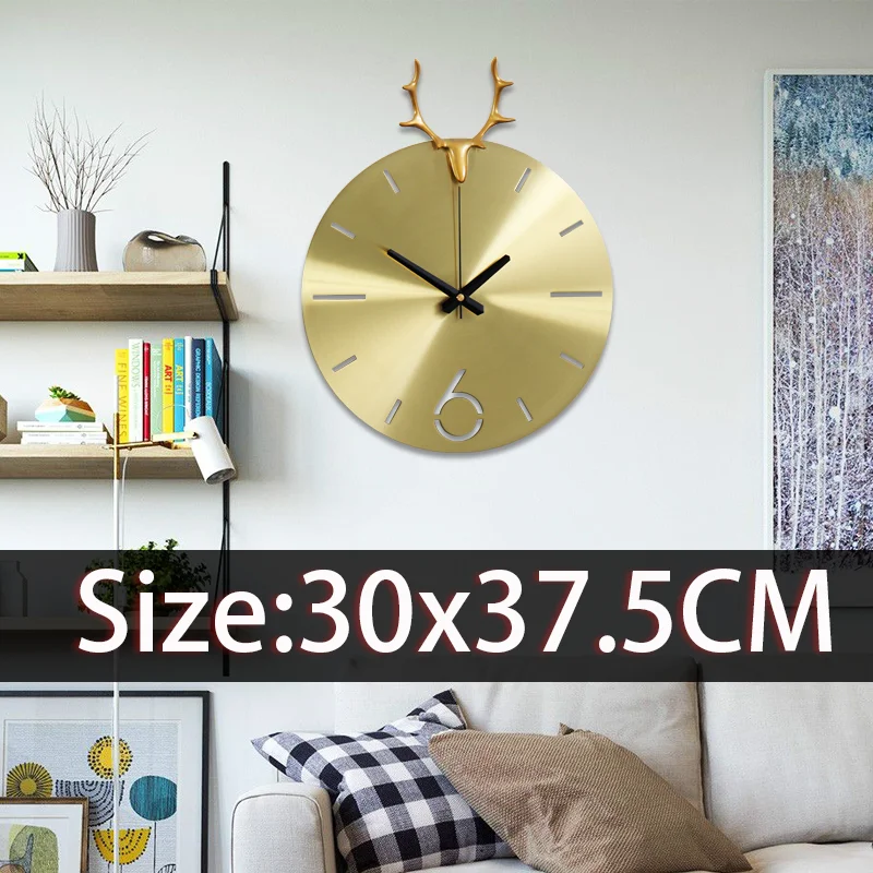 2020 западный стиль Олень Роскошные Металлические Золотые/черные круглые