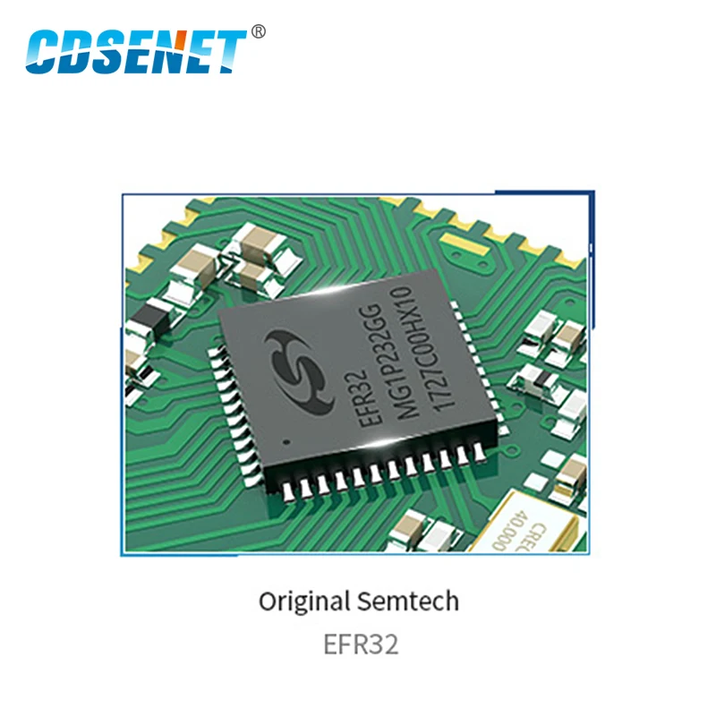 ZigBee 3,0 модуль EFR32MG1B чип 20dBm ввода-вывода Порты и разъёмы 2,4 ГГц Беспроводной трансивер E180-ZG120A PCB IPEX 32-битный процессор ARM Cortex-M4 PA