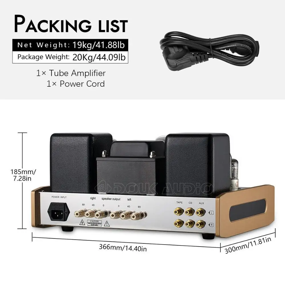 Усилитель клапанной трубки Nobsound KT88 стерео Hi Fi усилитель мощности 18 Вт * 2 2020|stereo power