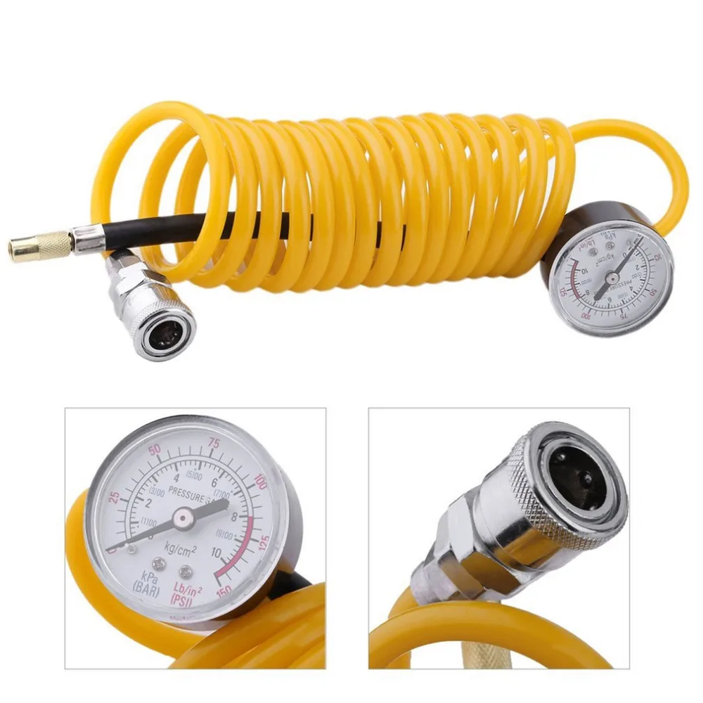 Barato Inflador De Neumáticos De Coche, Bomba De Aire Eléctrica Automática Para Vehículo De Metal, 12V De CC, Excelente Corriente, Estilo Portátil, Envío Directo