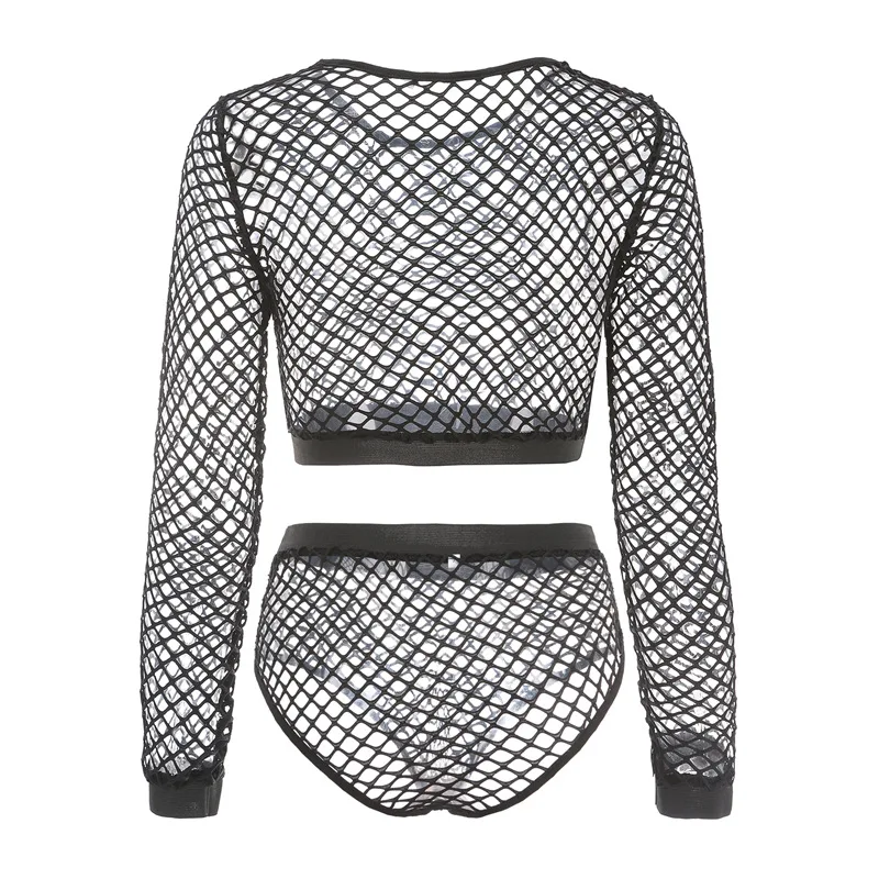 

HOT Sexy Fishnet Babydoll Cosplay Nightgown crochet plus size lingerie dress bodysuit Corsets products Sleepwear Hot pants 2020