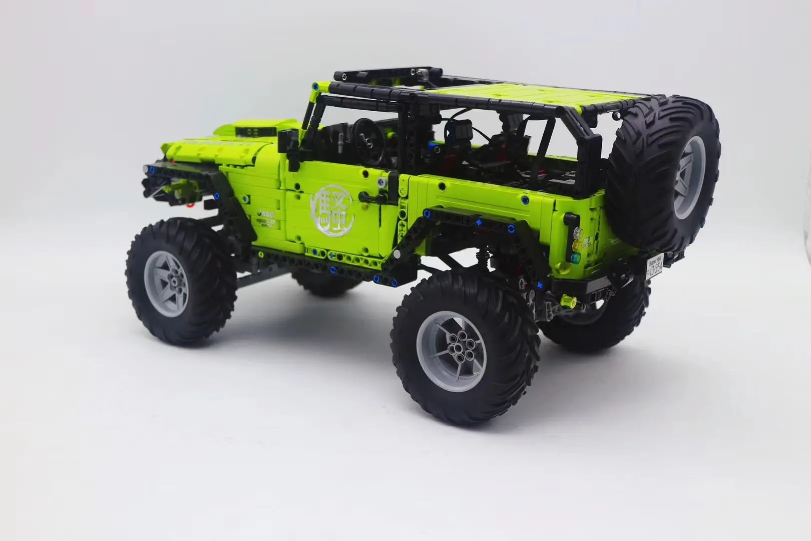 J902 technic серия Зеленый внедорожный Vehile модель строительные блоки Набор Классический MOC автомобиль-Стайлинг игрушки для детей