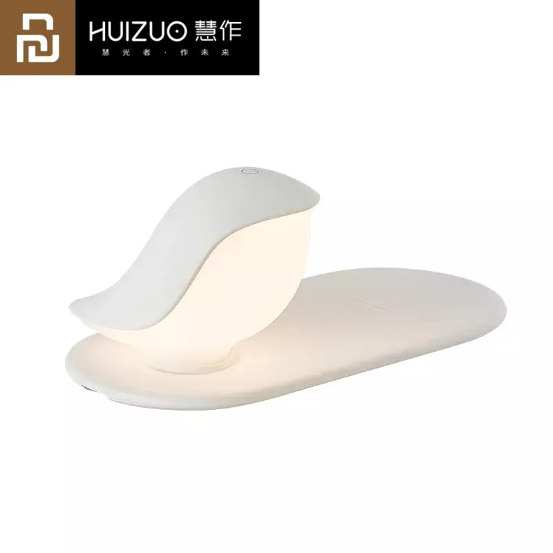 Лампа Youpin с беспроводным зарядным устройством и USB-портом светодиодный