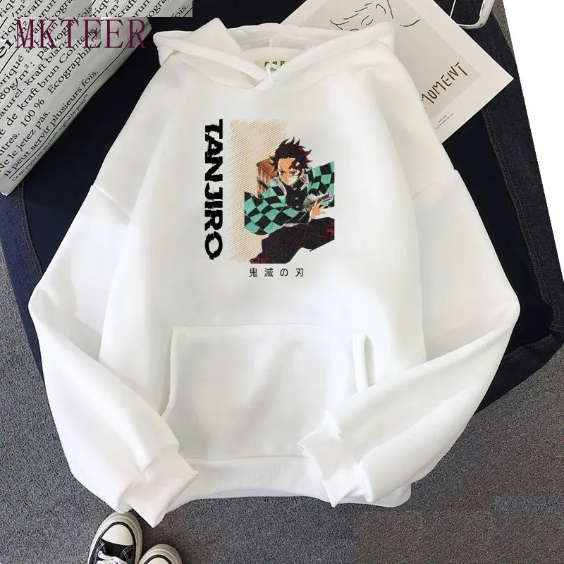 

Kimetsu No Yaiba Demon Slayer 2021 Japan Anime Manga Tanjiro Kamado Hoodie Women Men Harajuku Sweatshirt Sportswear Clothes Men