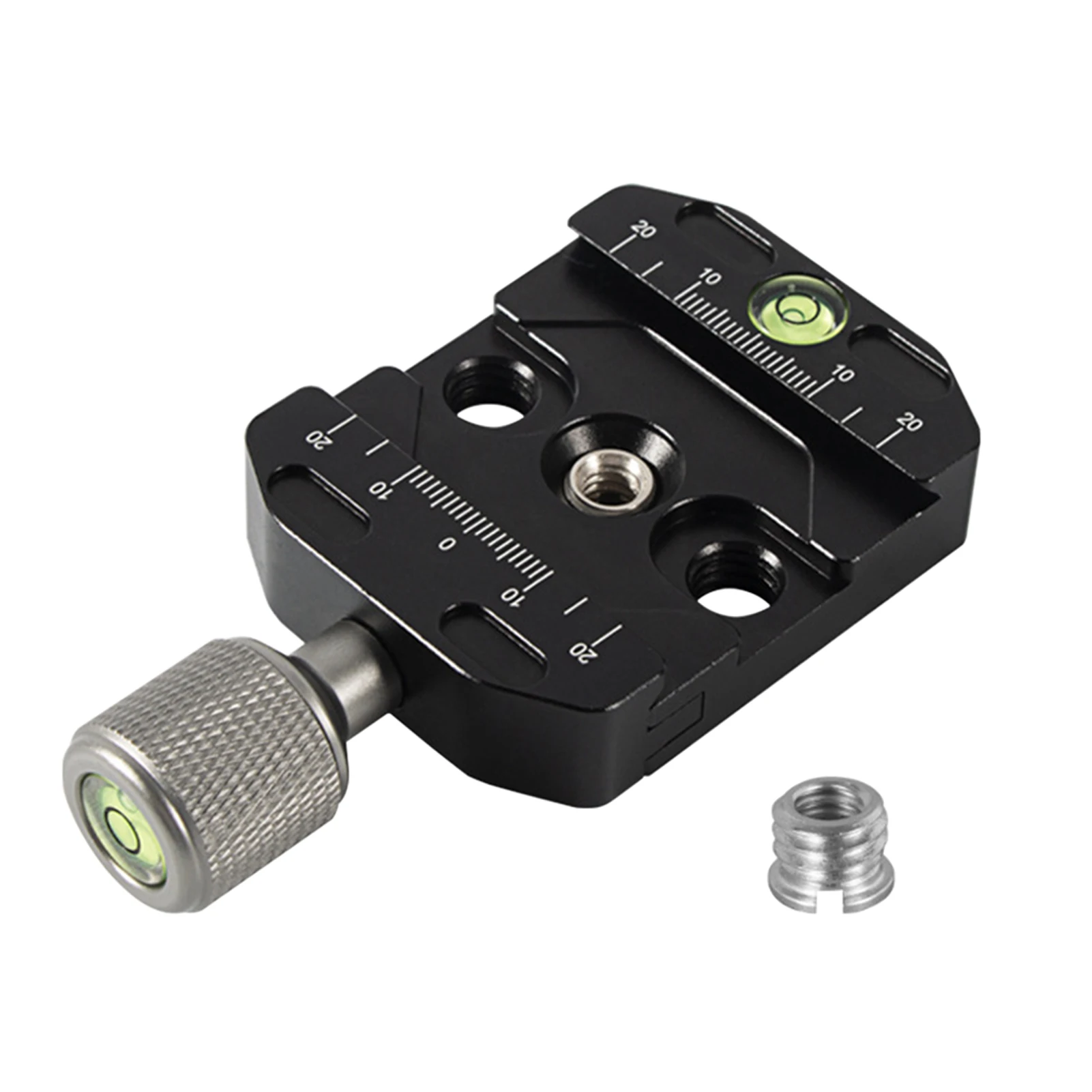 

Adjustable Universal Aluminum Alloy Quick Release Plate Clamp Ball Head Camera Accessories Adapter Tripod Fixed Easy Install