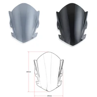 rc125 rc200 rc390 motorcycle double bubble windscreen windshield for rc 390 200 125 2014 2015 2016 2017 2018 2019 2020 smoke
