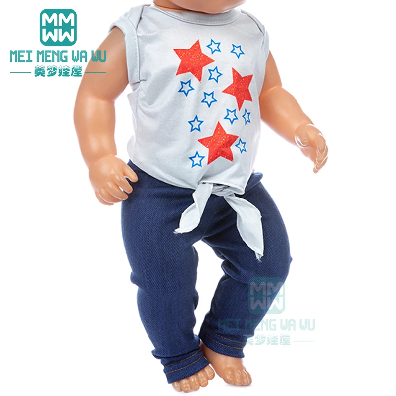 Кукольная одежда подходит для американских кукол и игрушек 43 45 см аксессуары