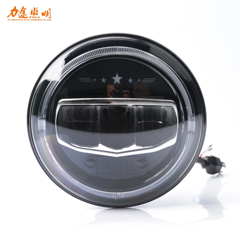 

2020 LITU 7 inch LED Driving Lamps 40W LED Headlight with DRL High Low Beam used for Offroad Truck ATV UTV