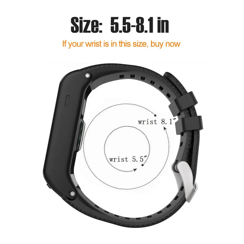 Сменные силиконовые браслеты для Garmin Vivoactive HR GPS Смарт часы резиновый ремешок