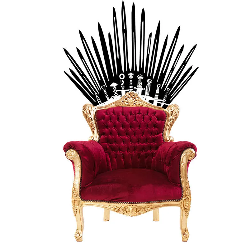 Железный Трон настенная наклейка декоративная живопись интерьерная украшение