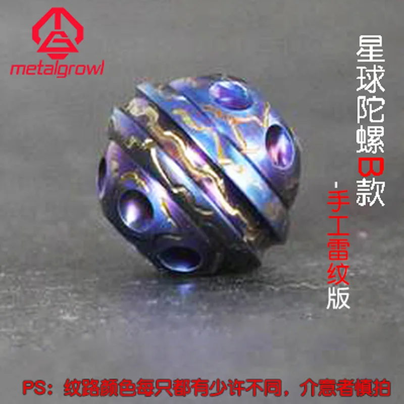 

Planet fingertip gyro pendant titanium alloy hand necklace adult decompression toy rotating fashion EDC ceremony fidget toy