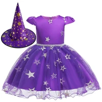 girls witch halloween christmas toddler kids tutu dresses baby children clothing princess dress party costume clothes 1 2 4 6 8y